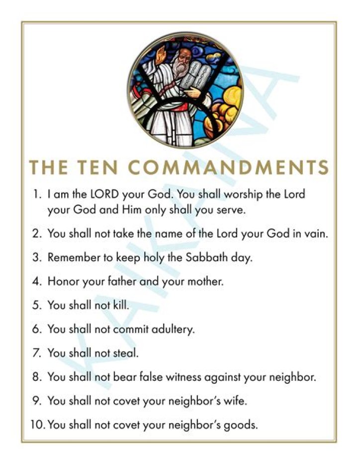 What was the primary purpose of the 10 Commandments?