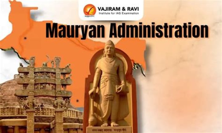 What were the main features of Mauryan administration?