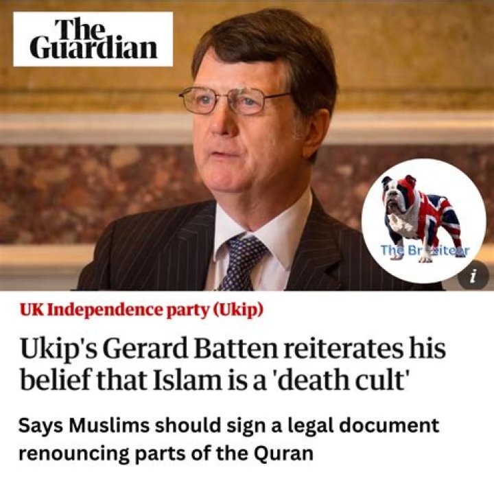 When did Gerard Batten join UKIP?