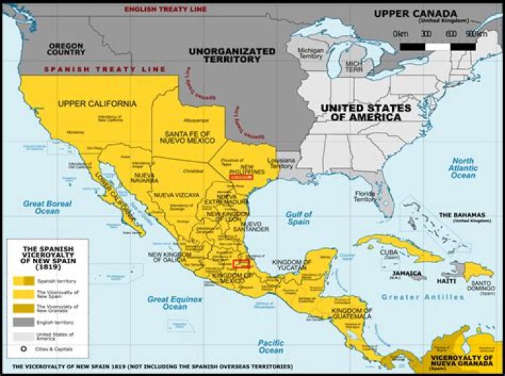 When did Mexico become part of North America?