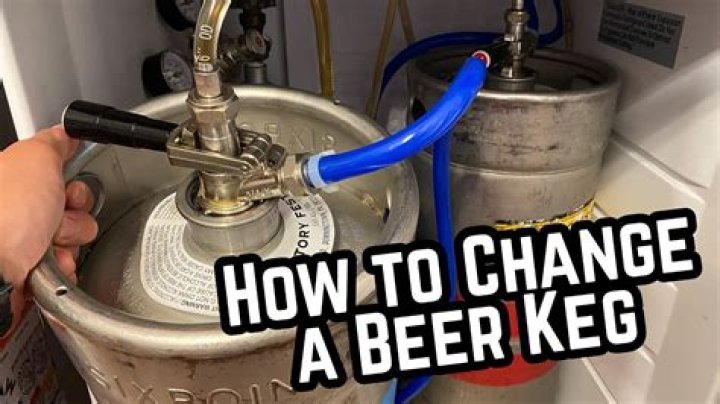 When must kegs casks and gas be changed?