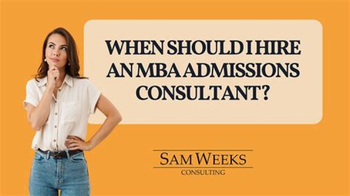 When should I hire an MBA consultant?