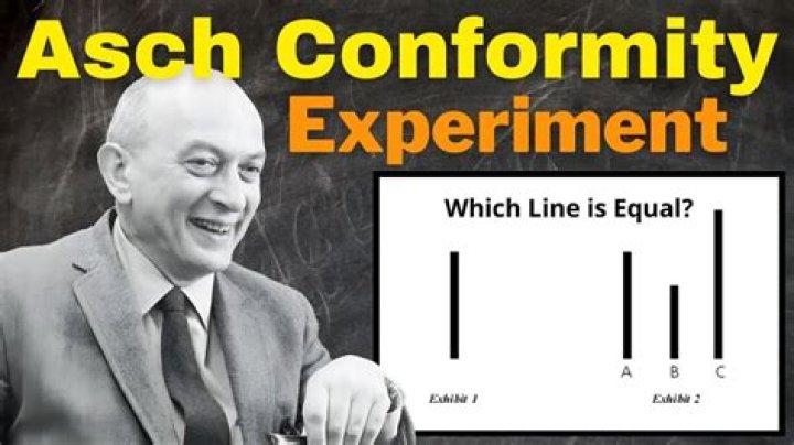 When was the Asch conformity experiment?
