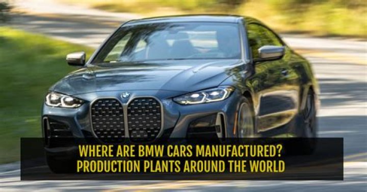 Where are BMW plants located?