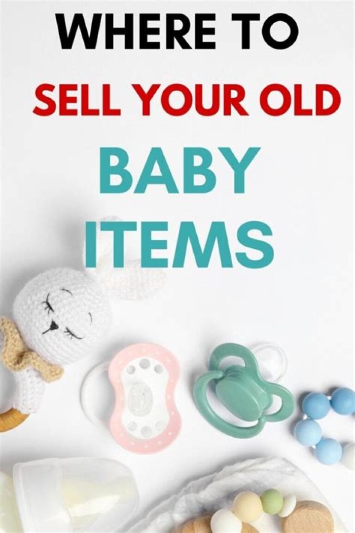 Where can I sell baby stuff online?