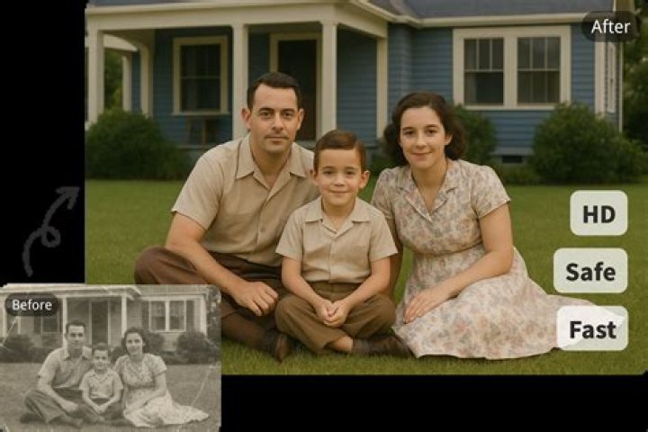 Where can I store old photos online?