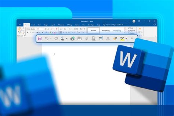 Where can you choose to display the Quick Access Toolbar?