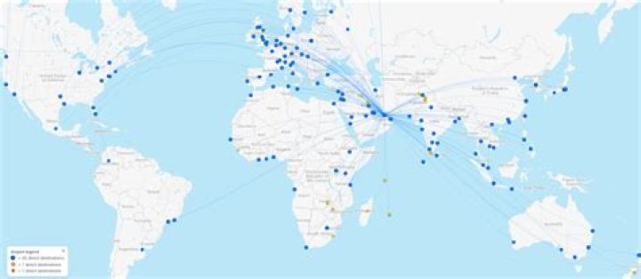 Where do Emirates fly to from Manchester?