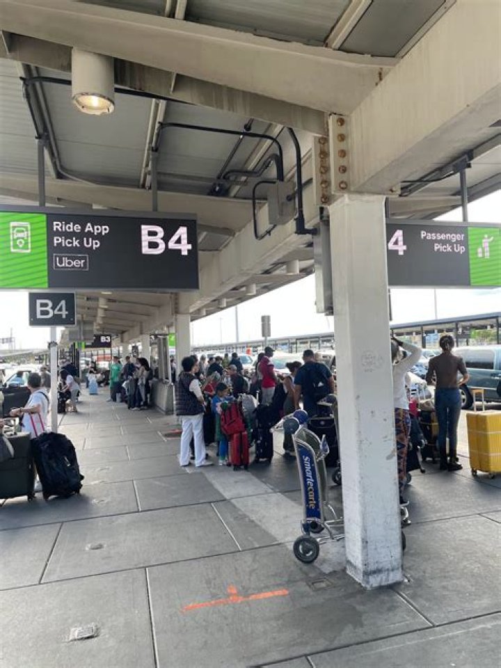 Where do you pick up Uber at San Francisco airport?