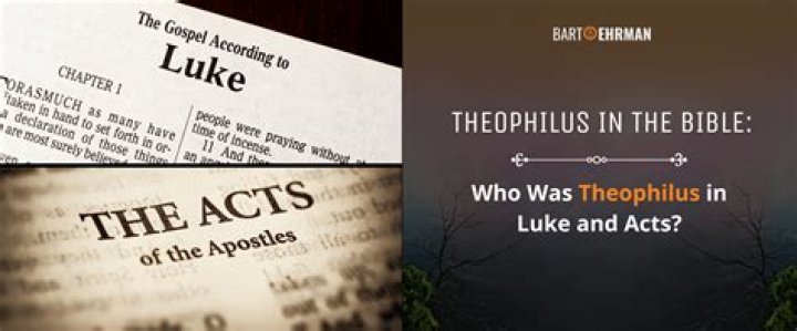 Where does the name Theophilus come from?