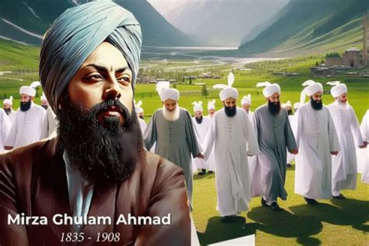 Where is Mirza Ghulam Ahmad buried?