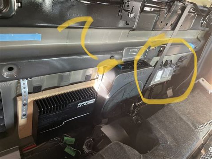 Where is OnStar located in the vehicle?
