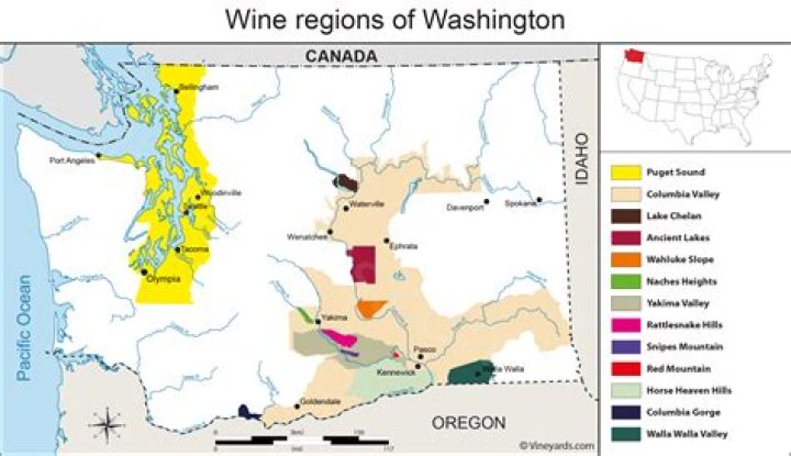 Where is the best wine region in Washington State?