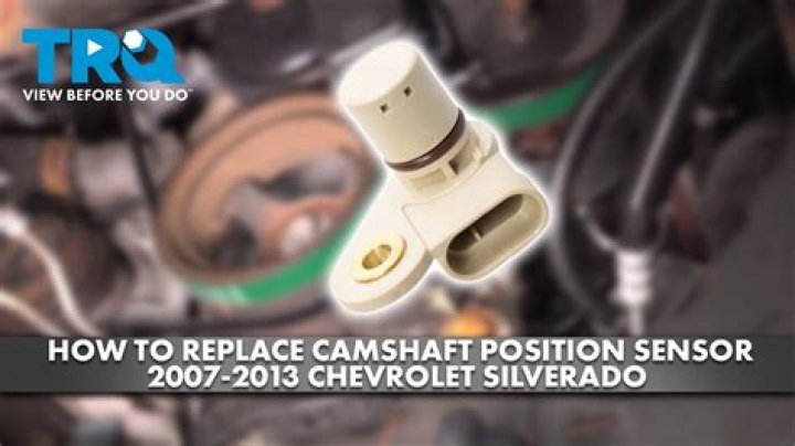 Where is the camshaft position sensor on a 2013 Chevy Equinox?