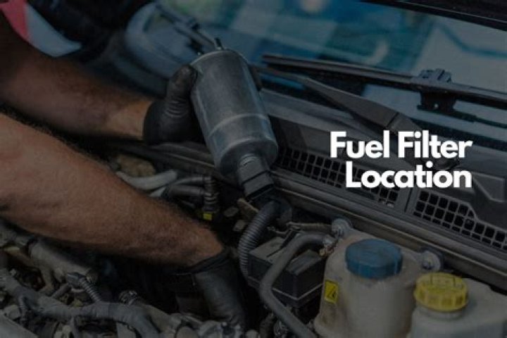 Where is the fuel filter on a Dodge Durango?