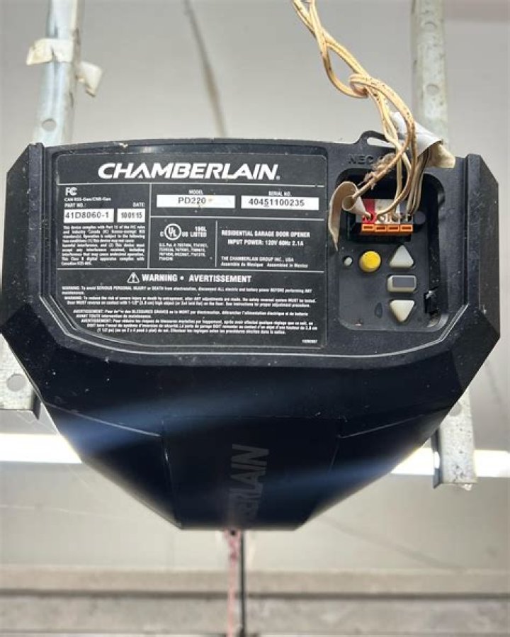 Where is the Learn button on a LiftMaster professional?