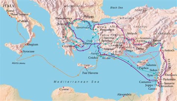 Where was Paul born in the Bible?