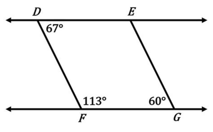 Which lines or segments are parallel?