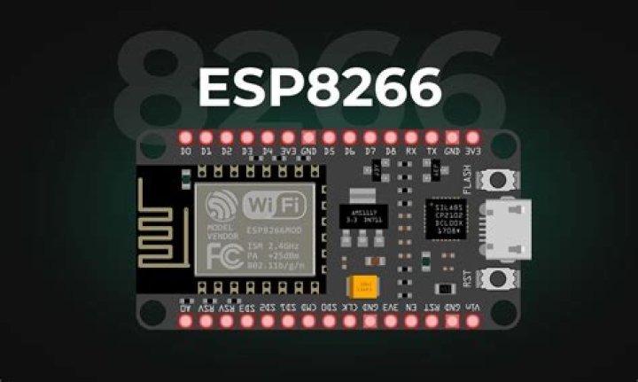 Which microcontroller is used in esp8266?