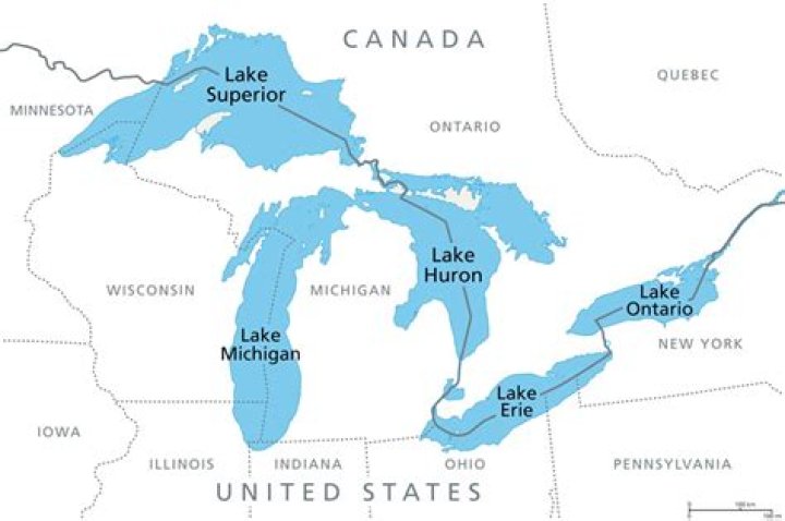 Which river is the farthest north and which river is the farthest south?