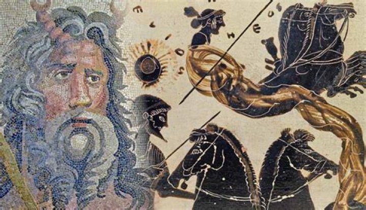 Who defeated the Titans in Greek mythology?
