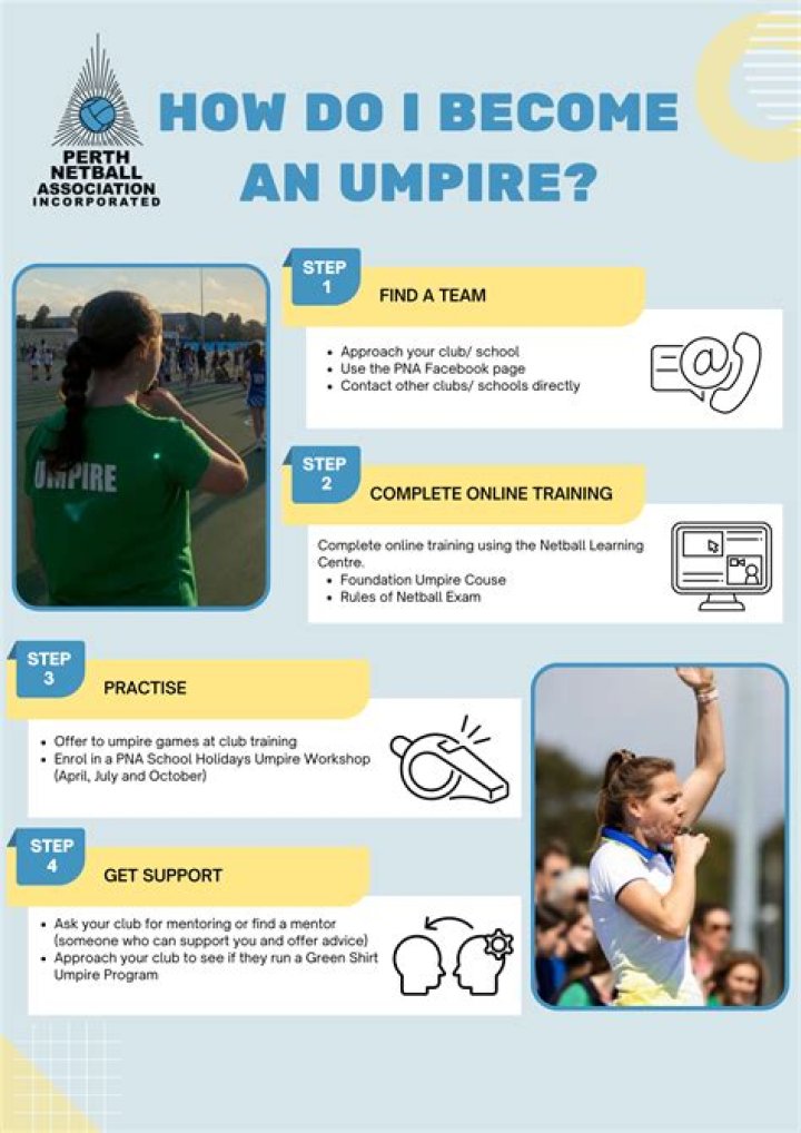 Who is an umpire in athletics?