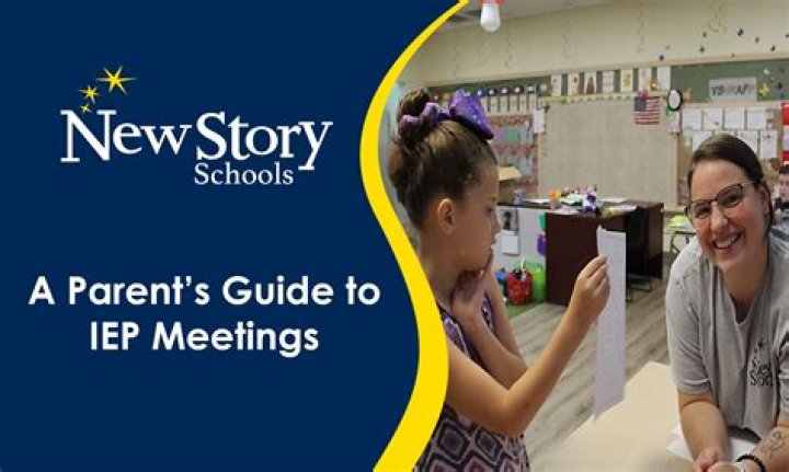 Who is included in an IEP meeting?