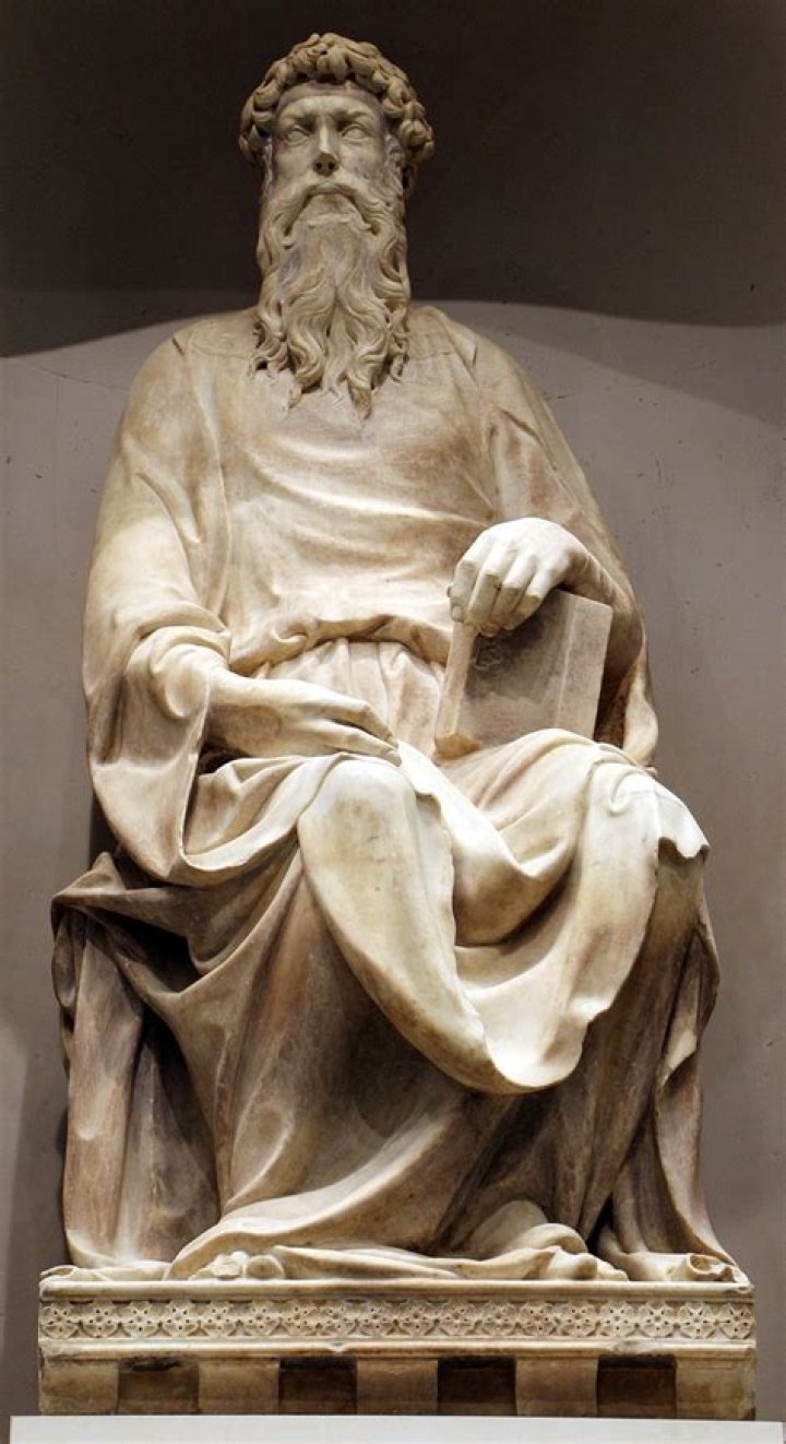 Who was the patron of Donatello's David?