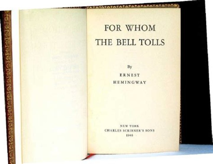 Who wrote For Whom the Bell Tolls poem?