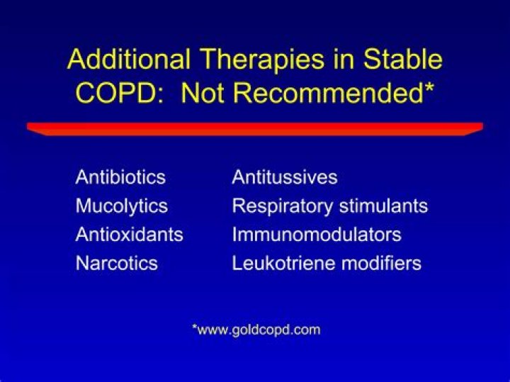 Why are antitussives generally not recommended for patients with COPD?