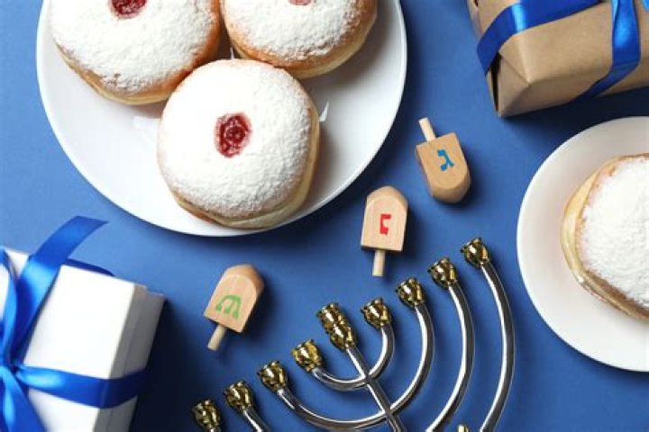 Why are jelly donuts eaten on Hanukkah?
