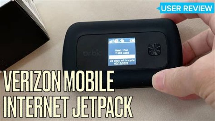 Why do I need a Verizon Jetpack?