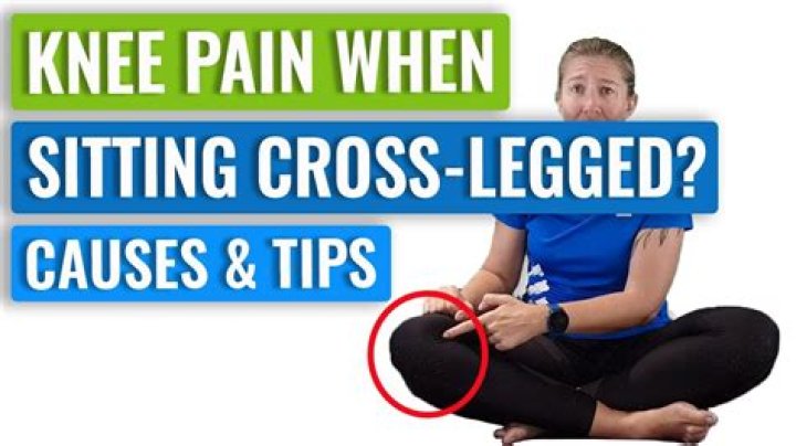 Why do my legs fall asleep when I sit cross legged?