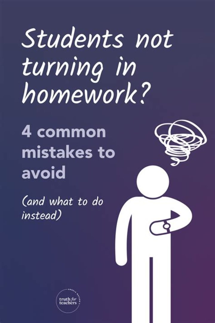 Why do students not do homework?