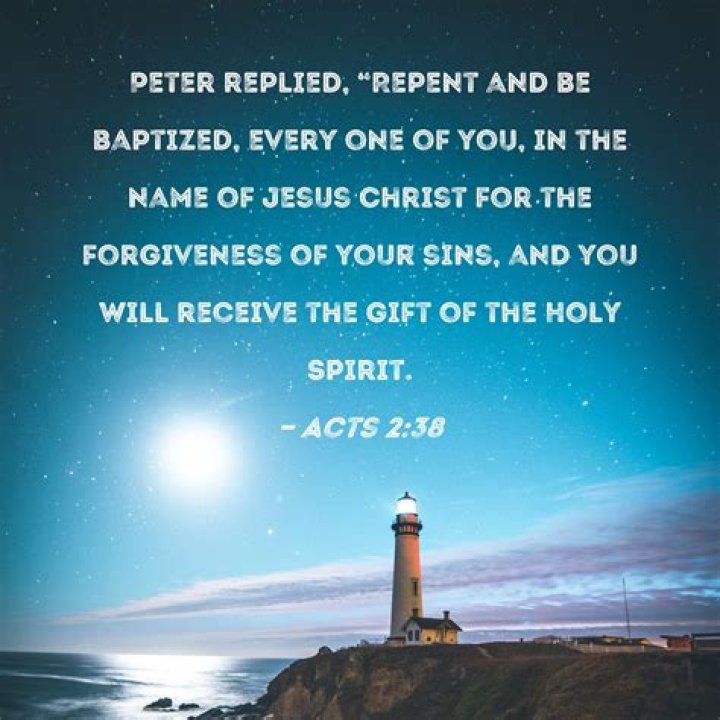 Why do we get baptized Scripture?