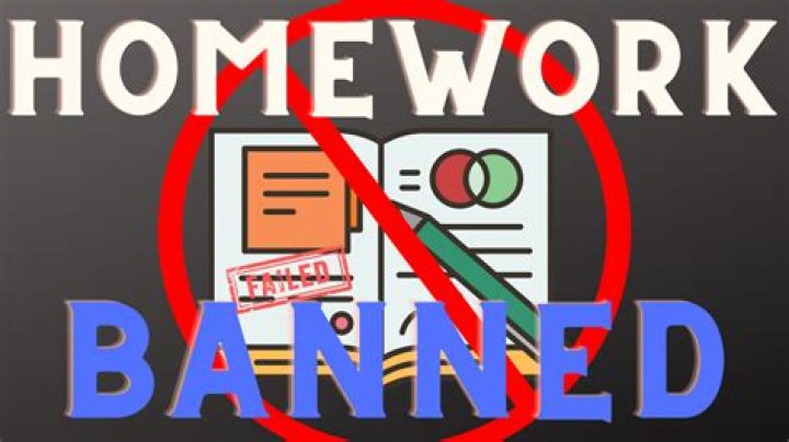 Why homework should be banned facts?