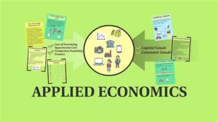 Why is economic an applied science?