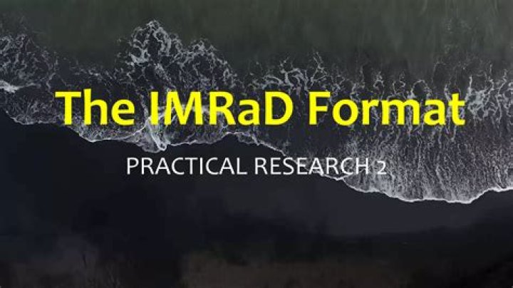 Why is IMRaD important? | ContextResponse.com