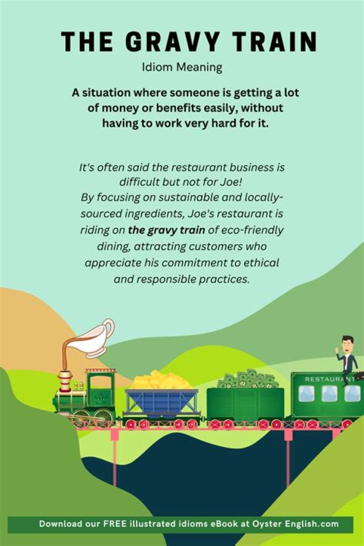 Why is it called the gravy train?