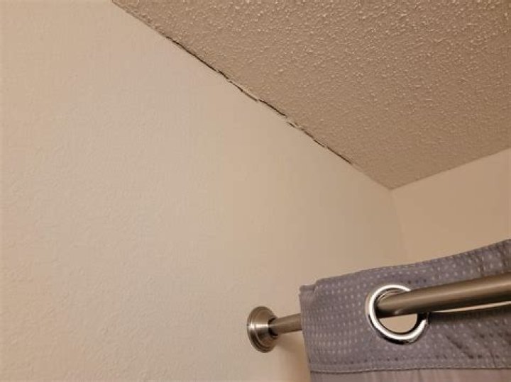Why is my ceiling separating from the wall?