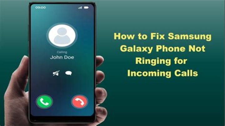 Why is my phone not ringing when someone calls me android?