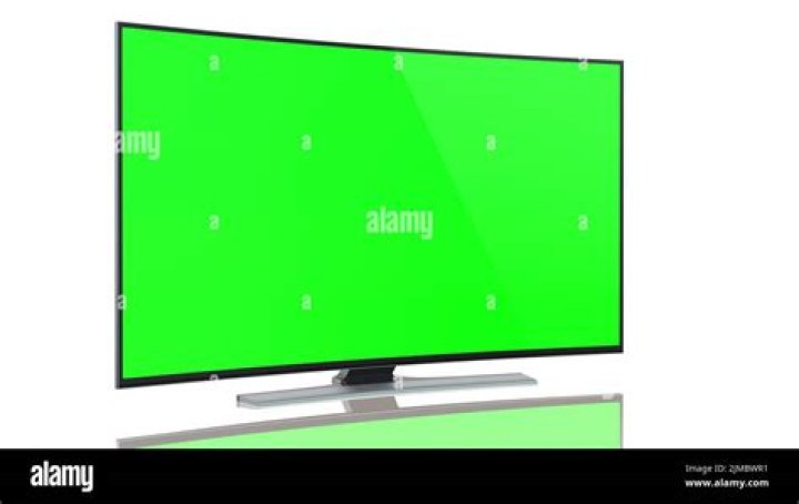 Why is my plasma TV screen green?