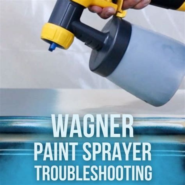 Why is my Wagner sprayer not spraying?