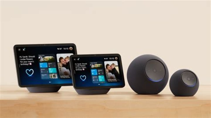 Why is the time red on my echo spot?