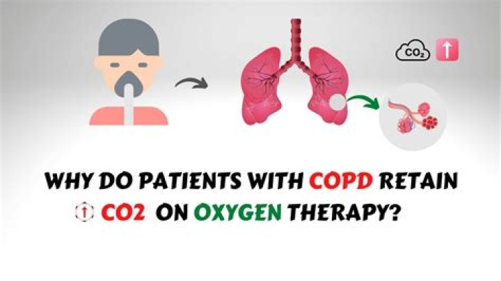 Why is too much oxygen bad for COPD patients?