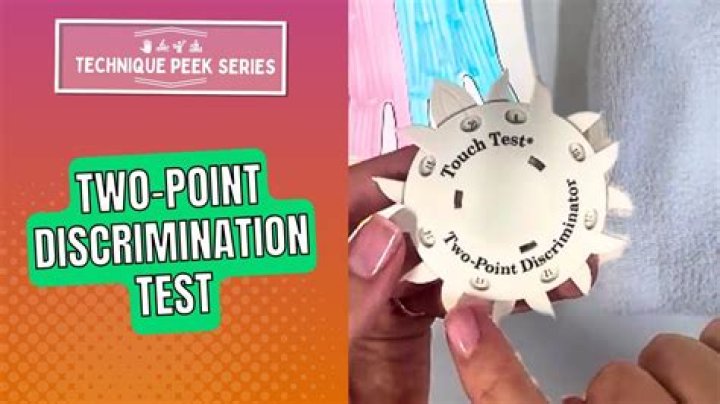 Why is two point discrimination important?