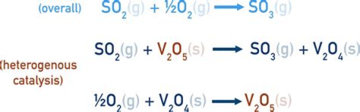 Why is v2o5 a good catalyst?