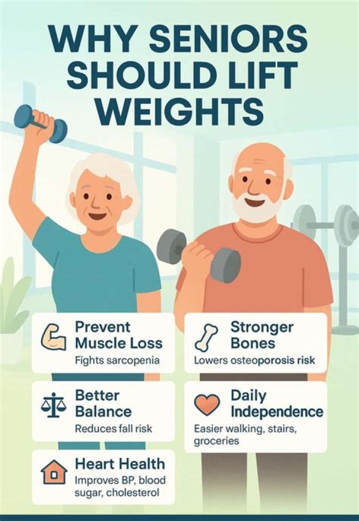 Why seniors should lift weights?