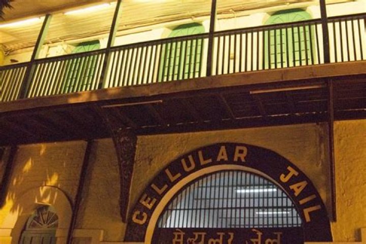 Why was cellular jail built in Andaman?