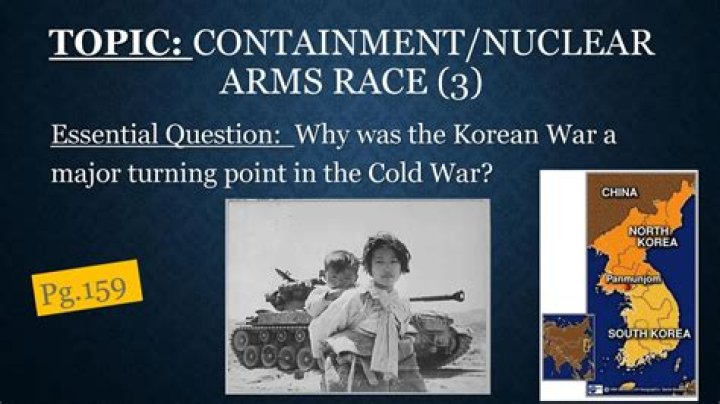 Why was the Korean War a major turning point?